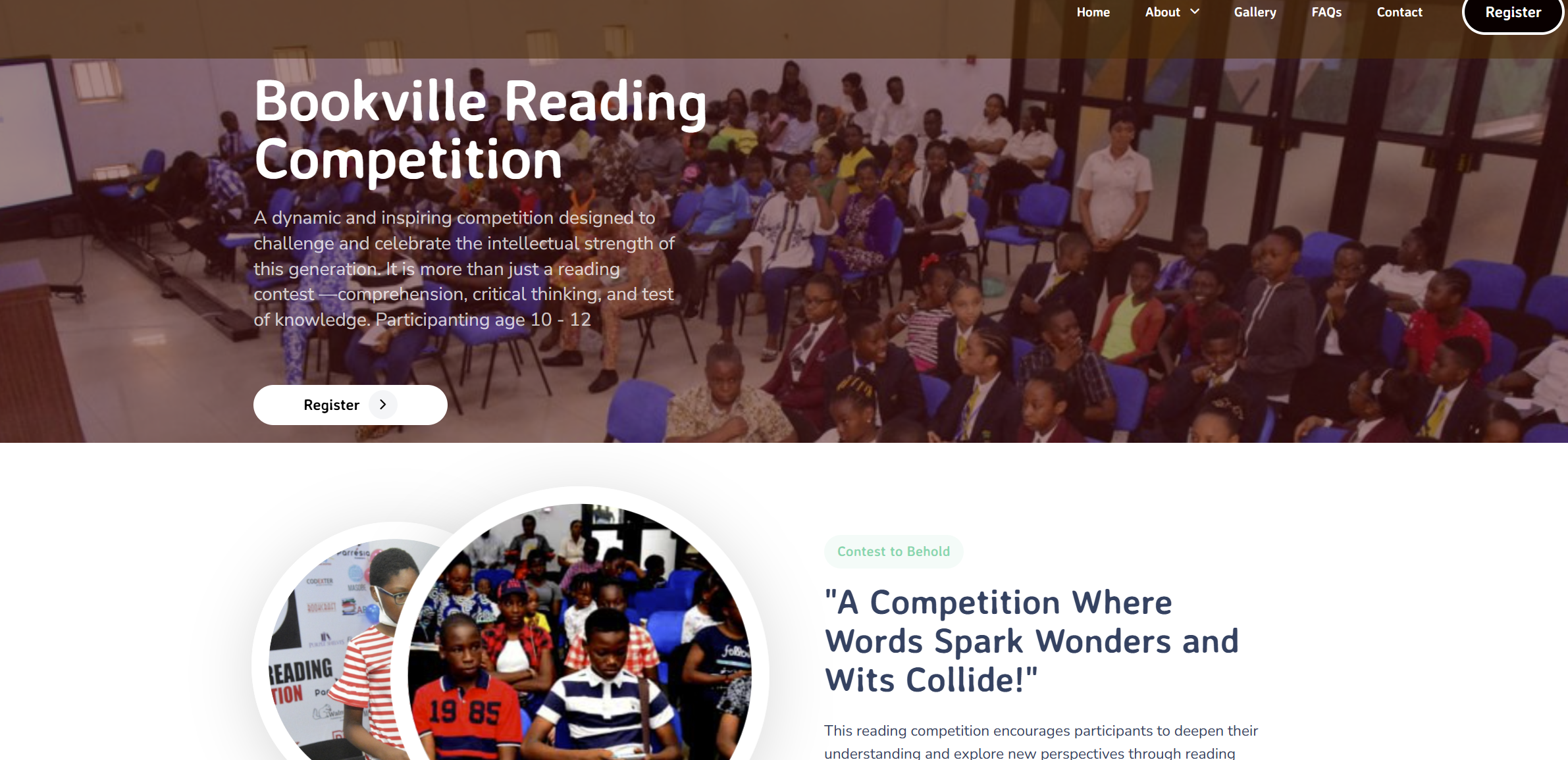 Bookville Reading Competition